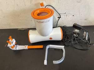 lot 452 image: Bestway  Flowclear Skimatic Filter Pump, 2574 L  680 gal, Automatic Filtration and Cleaning