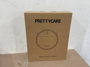 lot 39 image: PrettyCare Robot Vacuum Cleaner with 2800Pa,Featured Carpet Boost,Tangle-Free,Ultra Slim,Self-Charging C1
