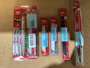 lot 590 image: LOT OF Milwaukee Sawzall Blades