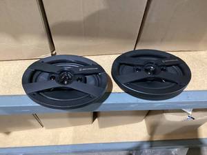 lot 599 image: 2PCS Scosche Hd4004 Car Speakers 120w Performance