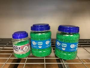 lot 53 image: LOT OF 3 Colt Airsoft BBS 6MM
