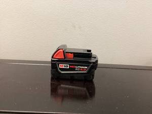 lot 55 image: Milwaukee 48-11-1850 M18 Redlithium 5.0Ah Battery