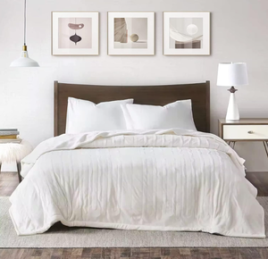 lot 425 image: Sunvivi Heated Blanket King Size, Heating Electric Throw Blanket Dual Control