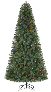 lot 10 image: Pre-Lit LED Festive Pine Artificial Christmas Tree