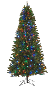 lot 12 image: Honeywell Pre-Lit Christmas Tree, Eagle Peak Pine Artificial Christmas Tree