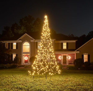 lot 40 image: Fairybell - Outdoor LED Christmas Tree - Outdoor Christmas Decorations - Warm White - 640 LED Tree