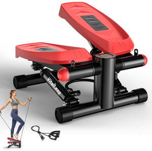 lot 42 image: VitalLeap Steppers for Exercise at Home, Stair Stepper with Resistance Bands