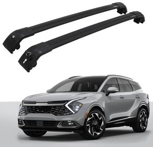 lot 166 image: 2PCS Roof Rack Cross Bars Fit for 2023 2024 Kia Sportage SXSX Prestige Lockable Crossbars