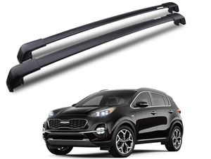 lot 187 image: 2PCS Richeer Roof Rack Cross Bars for 2017-2021Sportage with Side Rails
