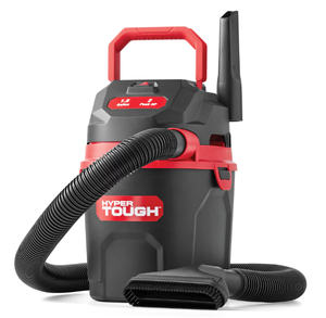 lot 314 image: Hyper Tough 1.5 Gallon 2 Peak HP Poly WetDry Vacuum