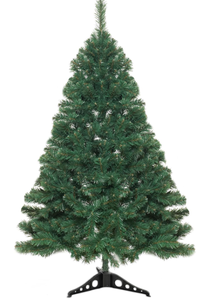 lot 327 image: Holiday Essence Christmas Tree, 300 Tips Artificial Green Canadian Pine Tree