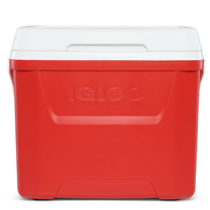 lot 492 image: Igloo 12-Quart Ice Chest Cooler - Red