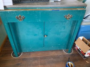Vintage expandable table