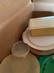 Huge lot of tupperware with covers