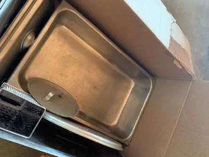 Box of kitchen items