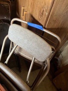 9 folding chairs