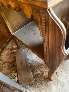 Magazine rack, lawn edging