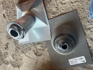 lot 15 image: exhaust flanges