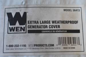 Generator cover