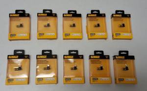 DEWALT  (10 PCK)  90-DEGREE COMPACT DESIGN AUX IN AUDIO ADAPTER FOR IPHONE