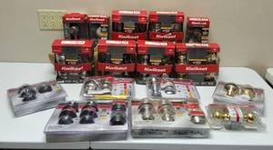 KWIKSET  Variety Sets of Door handles & Bolt locks