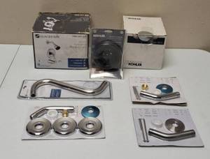 Glacier Bay Aragon Single-Handle 1-Spray Tub and Shower Faucet in Chrome & Kohler  DUESTRAINER & Single Handle Bath Shower Valves