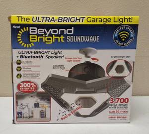 BEYOND BRIGHT   Beyond Bright Soundwave Light and Speaker
