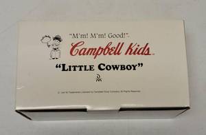 Vintage  Danbury Mint   1997 Campbells Soup Kid 10 THE LITTLE COWBOY Doll