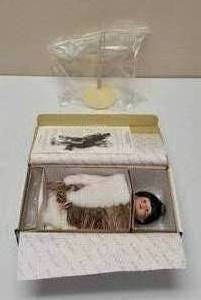 Vintage Danbury Mint  1993  LITTLE EAGLE DANCER 12 Porcelain Doll by Elke Hutchens
