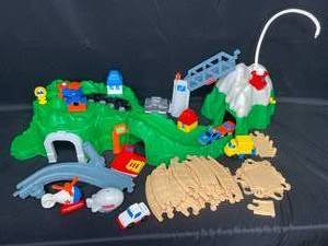 lot 63 image: Lot of Fisher Price ToyTrain Track Set