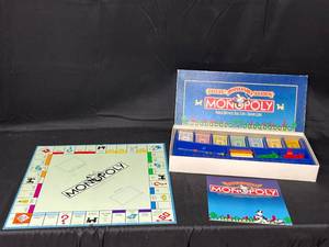 lot 111 image: Vintage Monopoly Board Game - Deluxe Anniversary Edition