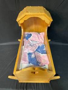 lot 153 image: Baby Doll Cradle