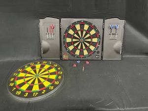 lot 257 image: Two Dart Boards - 1 with Case and Darts