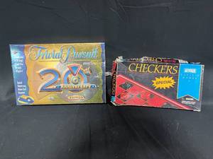 lot 268 image: Trivial Pursuit & VTG Checkers Games