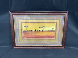 lot 269 image: African Wildlife Wall Art 22 x 24