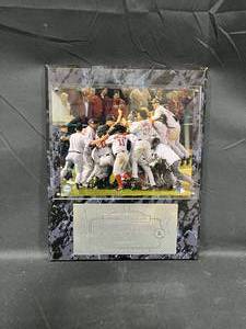 lot 270 image: Boston Red Sox Reverse the Curse Limited Edition 2004 Plaque