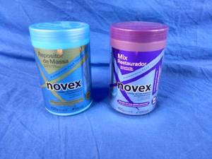 lot 20 image: Brand New Novex Cream Hair Treatment Mix Restaurador and Novex Reposicao de Massa Novex Ultra Repair Hair Treatment 400g Creme