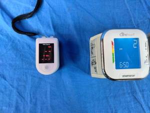 lot 32 image: Care Touch Blood Pressure Monitor and Fingertip Pulse Oximeter
