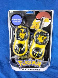 lot 41 image: New Pokemon Pikachu Walkie Talkies-Long Range 2-Way Radios