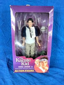 lot 46 image: New The Karate Kid 8 Clothed Action Figure - Daniel LaRusso