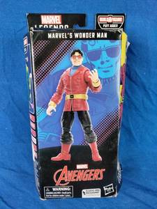 lot 47 image: New Marvel Avengers Legends Series Marvels Wonder Man 6 Action Figure