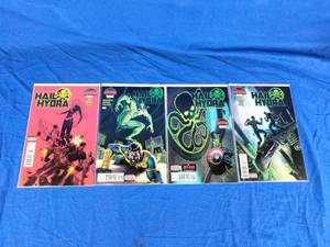 lot 49 image: 4 Marvel Hail Hydra 1, 2, 3, and 4 Comic Books