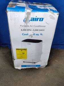 lot 62 image: Airo Comfort 8000 BTU Portable Air Conditioner with Dehumidifier
