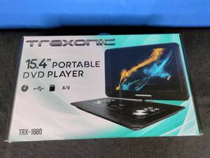 lot 80 image: Trexonic Portable DVD Player with 15.4 HD Swivel Monitor