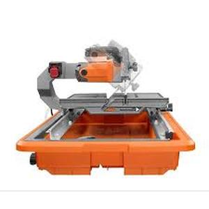 lot 1 image: RIGID 9-Amp 7 in. Blade Corded Wet Tile Saw-See Description