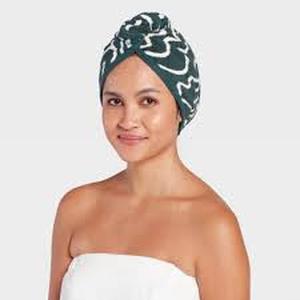 lot 49 image: 2pk Bath Hair Wrap Set - Room Essentials