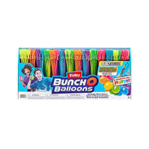 lot 72 image: ZURU BUNCH O BALLOONS, 490 MULTI-COLOR WATER BALLOONS INCLUDED, SELF-SEALING WATER BALLOONS (14 STEMS)