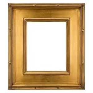 lot 102 image: Museum Plein Aire Ornate Picture Frame - , Antique Black w Gold Oil Painting Frames  Ready-Made High-End Antique Style Frames  Open Back Frames-8x10