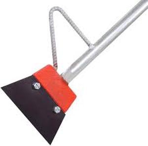 lot 141 image: QEP 7 in. Wide Floor Scraper and Stripper with 48 in. Handle and Foot Peg
