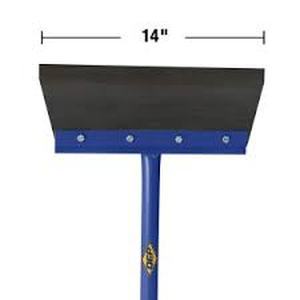 lot 142 image: QEP 14 in. W Floor Scraper Hand Tool-Blue